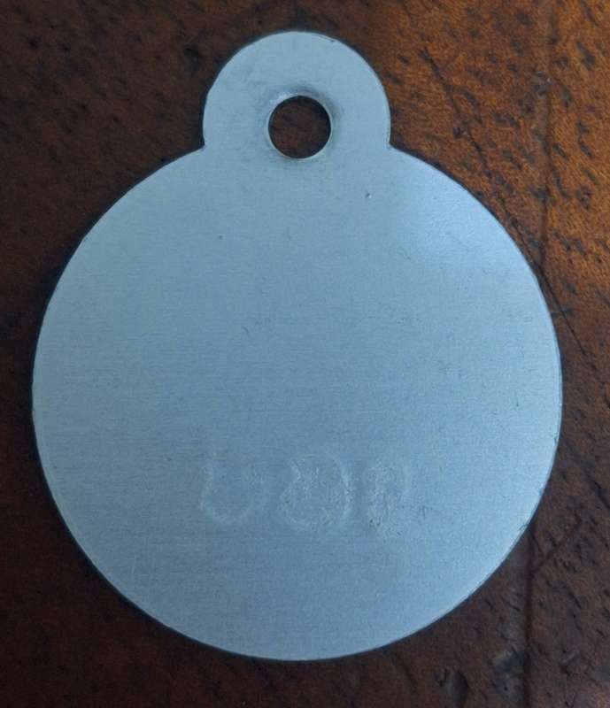 VINTAGE 1987 DOG LICENCE - LANGKLOOF