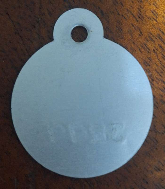 VINTAGE 1987 DOG LICENCE - LANGKLOOF