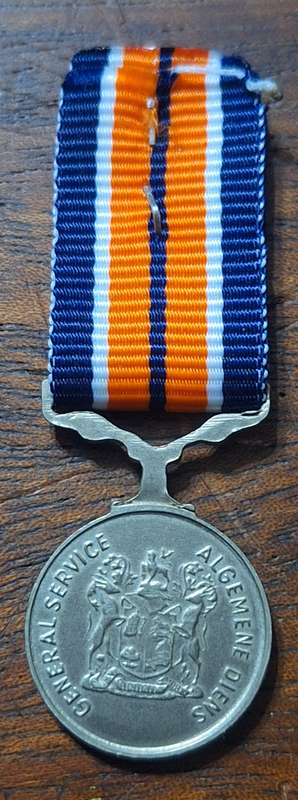 SADF GENERAL SERVICE MEDAL - @@ MINIATURE @@