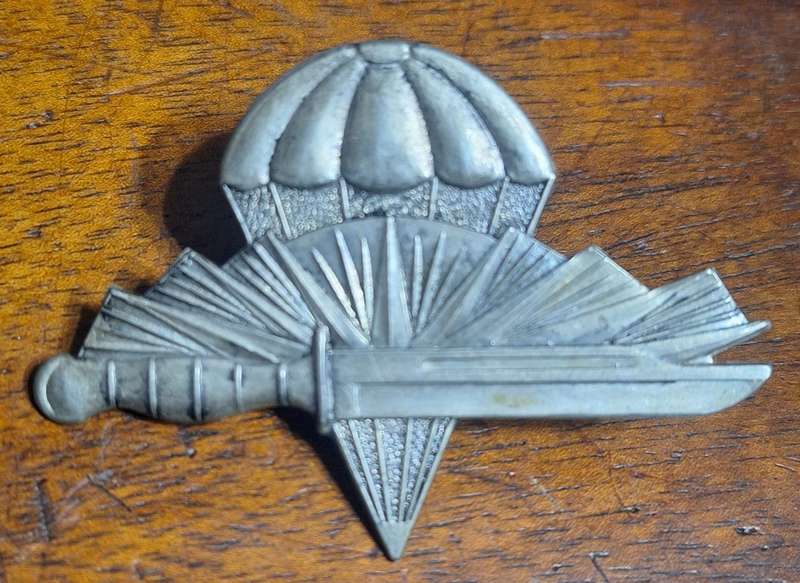 ISREAL SPECIAL FORCES QUALIFICATION BADGE - CENTRE SCREW INTACT