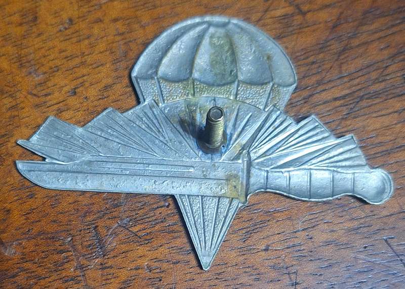 ISREAL SPECIAL FORCES QUALIFICATION BADGE - CENTRE SCREW INTACT