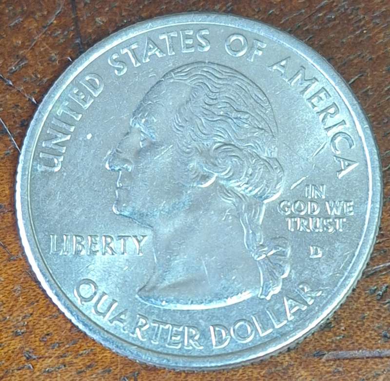 2001 USA QUARTER DOLLAR (STATE QUARTER) - NORTH CAROLINA