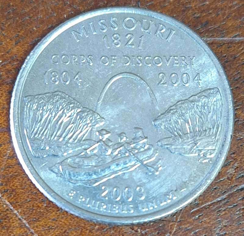 2003 USA QUARTER DOLLAR (STATE QUARTER) - MISSOURI