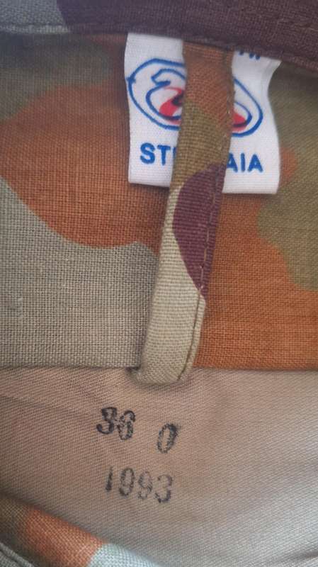 ROMANIA MILITARY CAMO SHIRT - 54 cm ARMPIT TO ARMPIT - UNWORN
