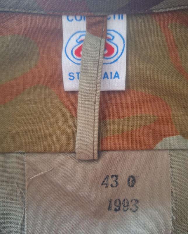 ROMANIA MILITARY CAMO SHIRT - 63 cm (XL) ARMPIT TO ARMPIT - UNWORN