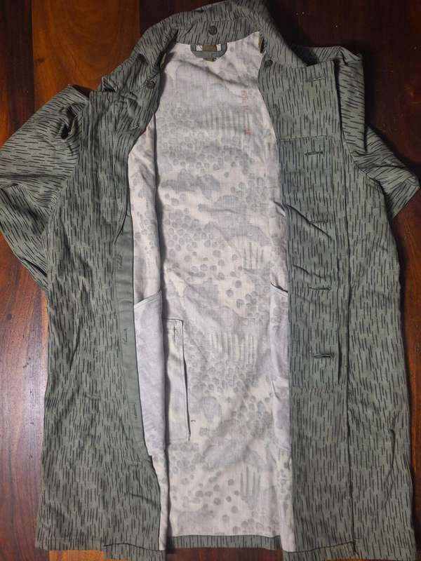 CZECH M60 PATTERN FIELD JACKET - NO LINER (RAINDROP CAMO) - 60cm ARMPIT TO ARMPIT