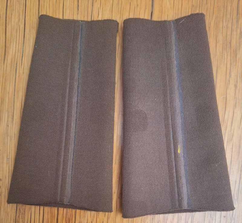SADF - NUTRIA LT COL SLIP ON RANK PAIR .