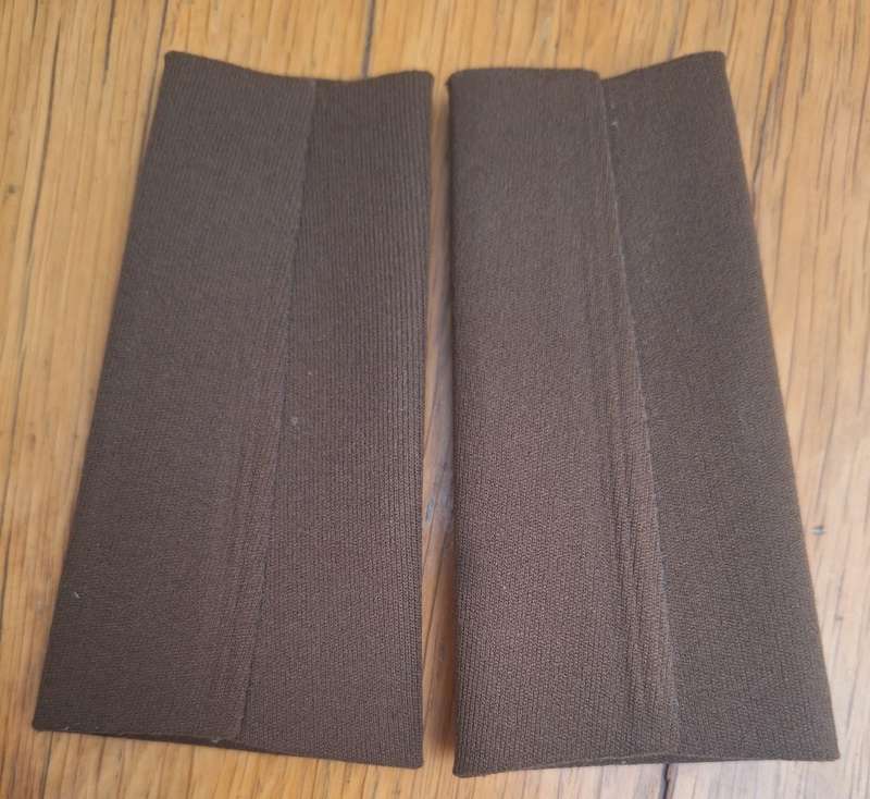 SADF - NUTRIA LT SLIP ON RANK PAIR (RAISED STARS).