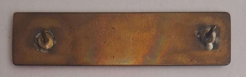 SADF / SANDF FULL SIZE STRPOUT DRESS NAME BADGE - GROBELAAR - PINS INTACT