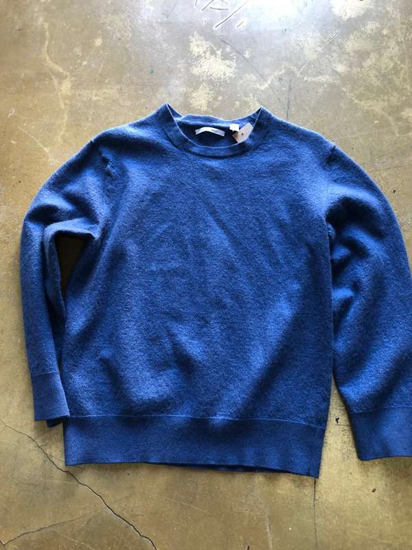 Blue 100% Cashmere jumper
