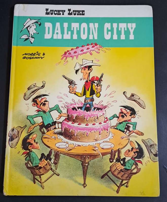 1973 Lucky Luke - Dalton City - Hard Cover