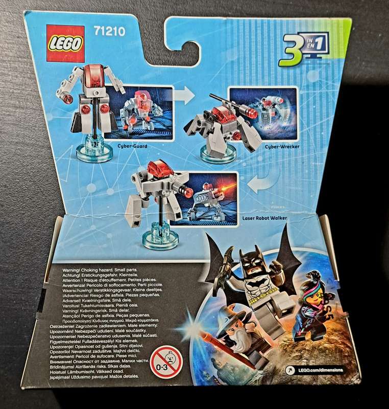 LEGO Minifigures - Dimensions - Cyborg and Cyber Guard Sealed