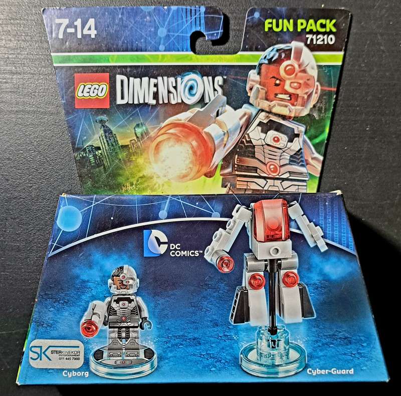 LEGO Minifigures - Dimensions - Cyborg and Cyber Guard Sealed
