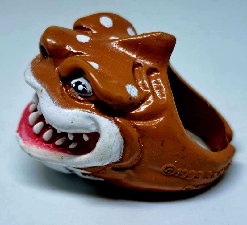 1995 - Street Sharks Ring - Seal Still Intact - Gorgeous!