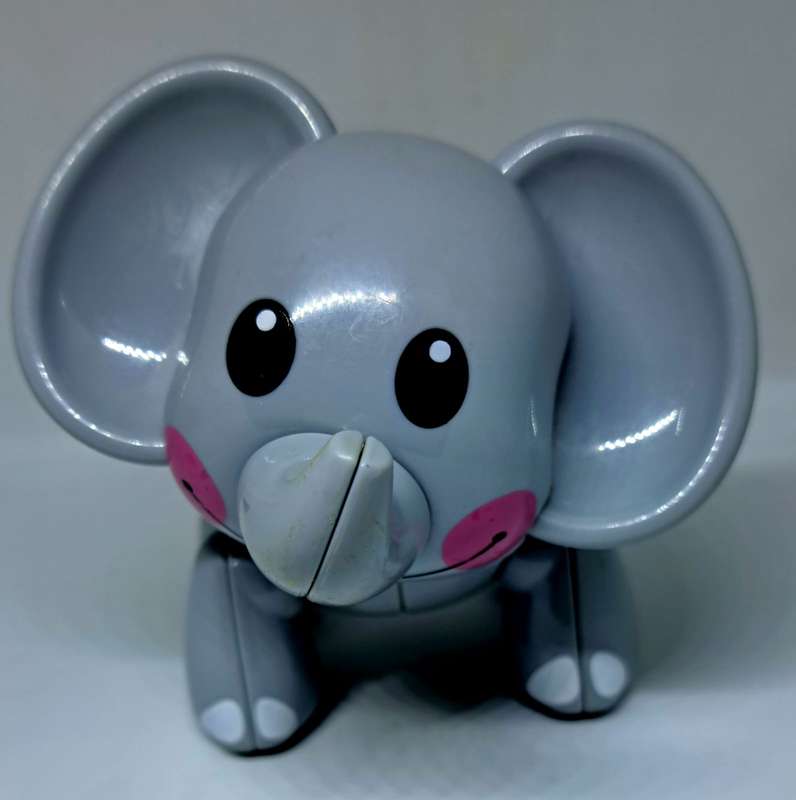Vintage Original TOLO - First Friends Safari Elephant - Cute!