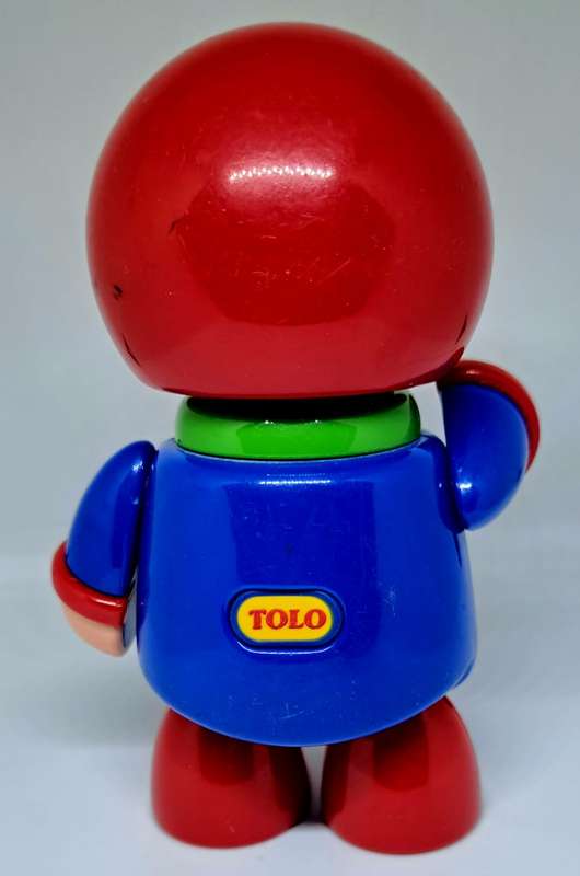 Vintage Original - TOLO First Friends Race Car Driver Boy - Cute!