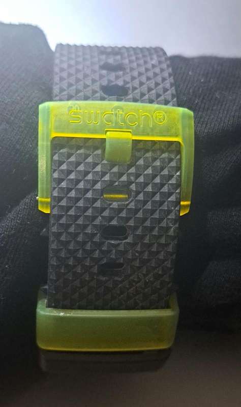 Gorgeous Retro Unisex Swatch - Neon Watch - Near Mint!