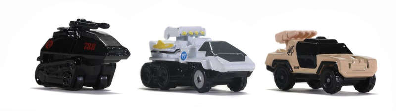 Jada - GI Joe - 3 pack Nano Die Cast Cars