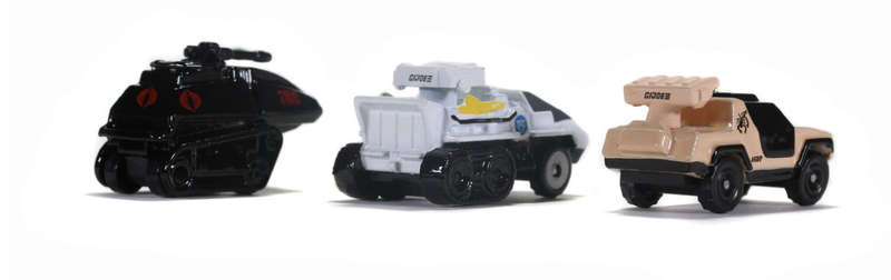 Jada - GI Joe - 3 pack Nano Die Cast Cars