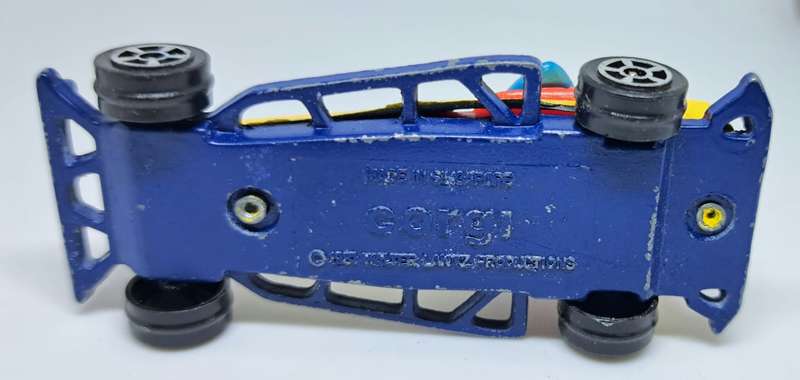 1981 Corgi - Woody Woodpecker Die Cast Car 1.64 - Good Condition