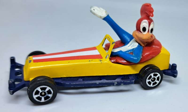 1981 Corgi - Woody Woodpecker Die Cast Car 1.64 - Good Condition