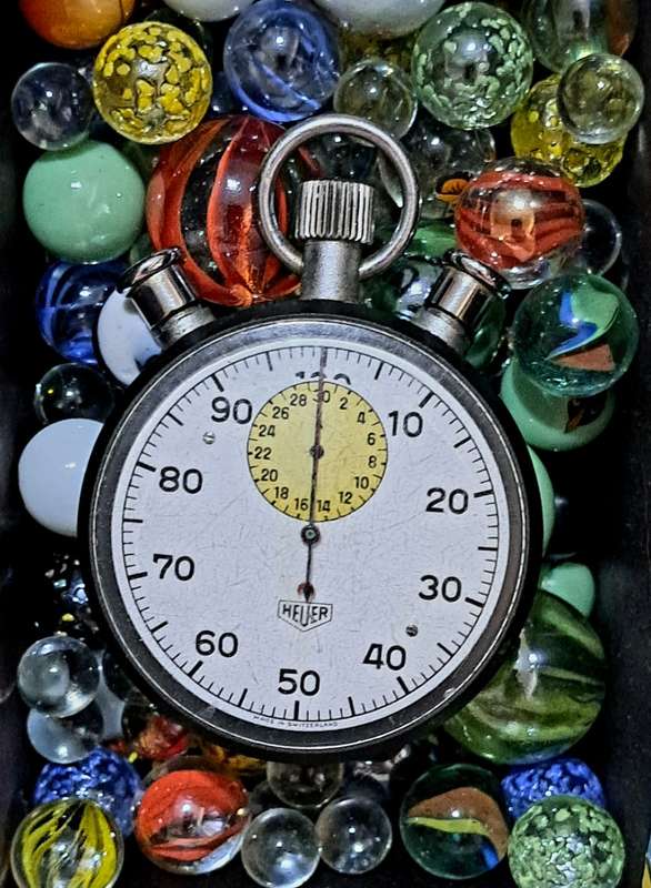 1971 Vintage Heuer Ref.570 58,5mm Leonidas Rattrapante Stopwatch Steve McQueen's "Le Mans" Movie