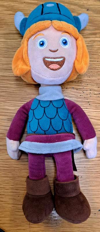Rare Treat - Original Vicky The Viking Plush - Near Mint 30cm+