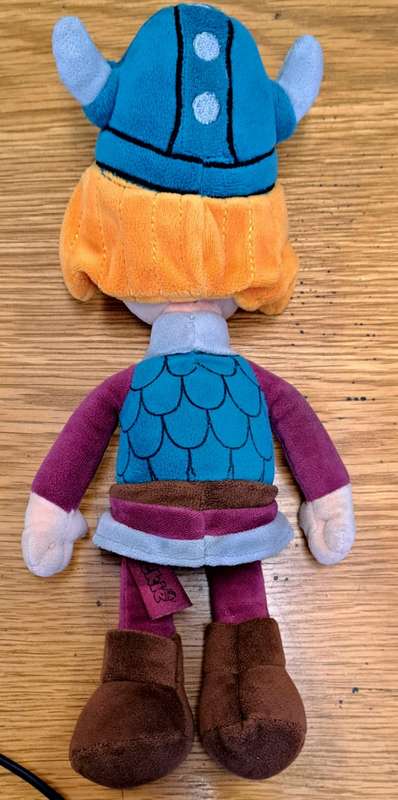 Rare Treat - Original Vicky The Viking Plush - Near Mint 30cm+