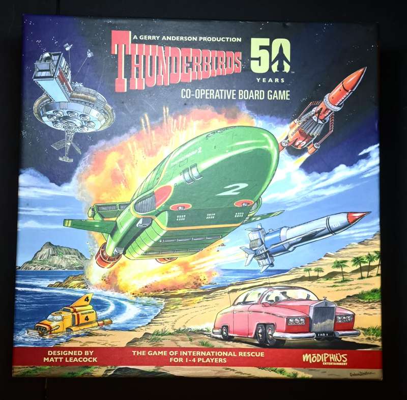 2015 Gerry Anderson's Thunderbirds - 50th Anniversary Co-Operative Boardgame. 100 Complete Near Mint