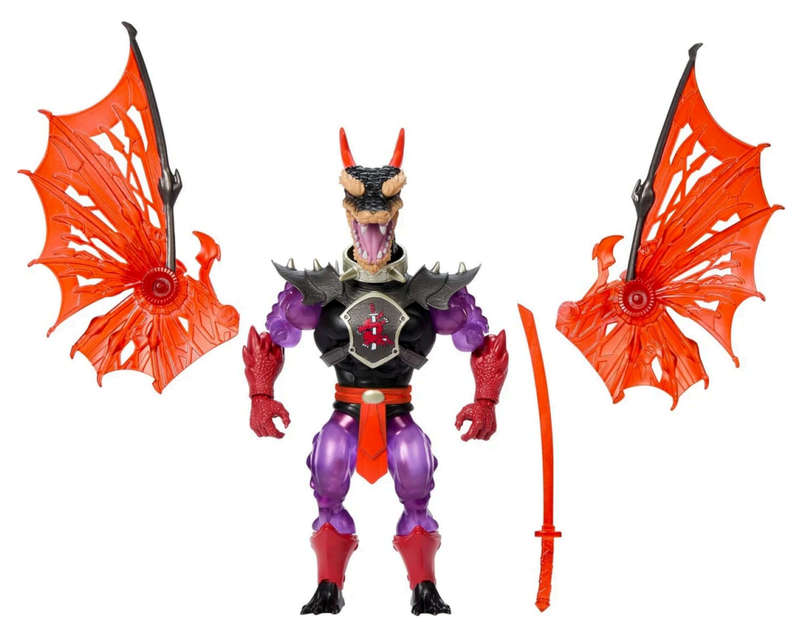 Mattel Exclusives - Masters Of The Universe - Turtles Of Grayskull - Ninjor - Devious Dragon