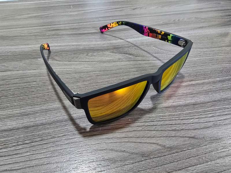 Dubery High Quality Polarized Sunglasses Classic Orange