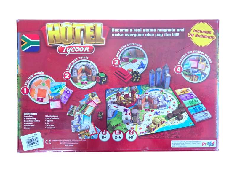 RARE Board Game - Hotel Tycoon (Original)