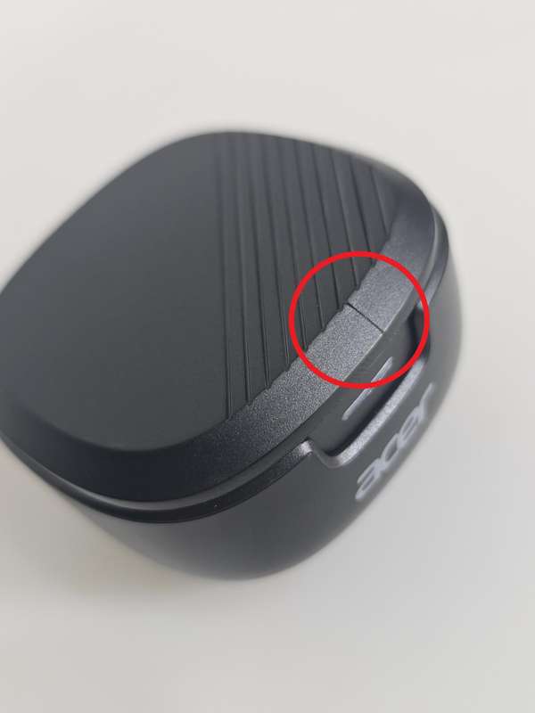 Acer TWS Wireless Earbuds - Black (UNBOXED - Brand New - Scratch on Case)