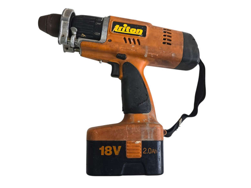 Used Triton 18V Cordless Plunge Drill + Charger