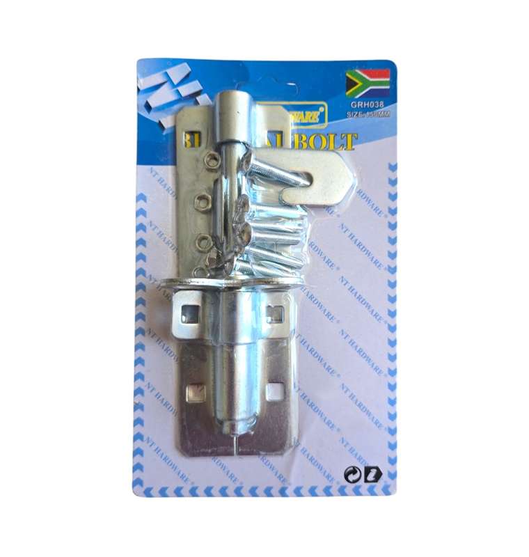 Galvanised Pad Bolt 150mm (with screws)