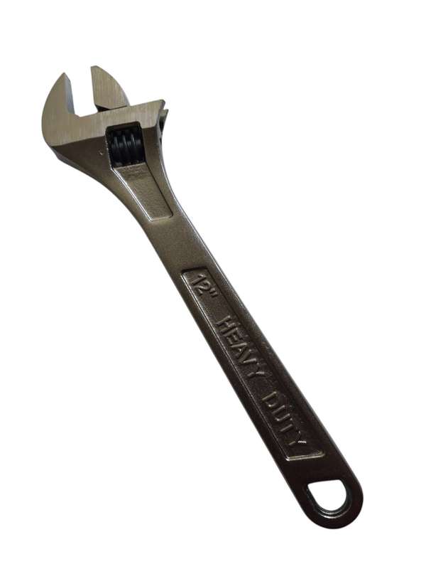 Tools - 300mm Shifting Spanner / Adjustable Wrench - Gun Metal Grey