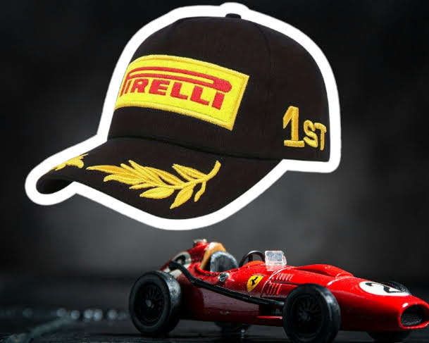 Pirelli Ebroidered 1st Place Podium F1 Cap - Black