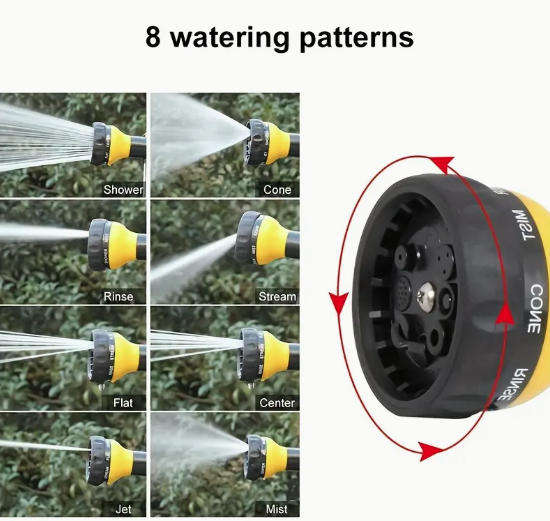 Adjustable Soap Sprayer Adaptor for Garden Hose Pipe