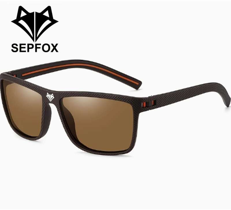 Sepfox Polarized Sunglasses - Brown Frame - Brown Lenses
