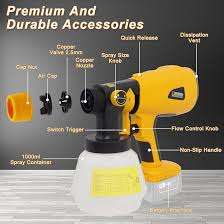 Portable Cordless Automatic High-pressure Paint Spray Gun Kit