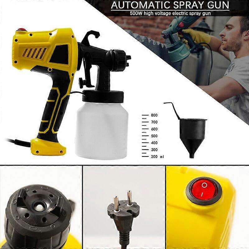 Portable Cordless Automatic High-pressure Paint Spray Gun Kit