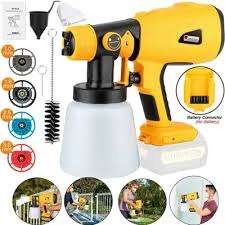 Portable Cordless Automatic High-pressure Paint Spray Gun Kit