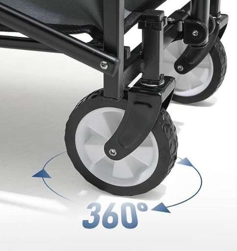 Outdoor Large Capacity Folding Wagon Truck Trolley