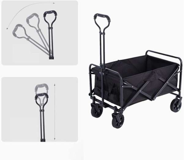 Outdoor Large Capacity Folding Wagon Truck Trolley