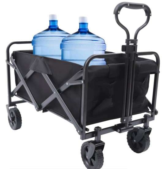 Outdoor Large Capacity Folding Wagon Truck Trolley