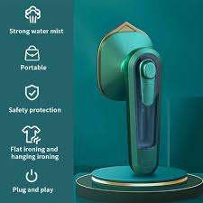 Professional Portable Wet & Dry Steam Iron - 360degree Rotation