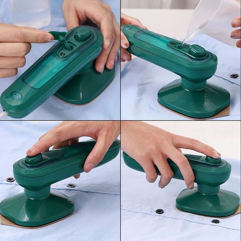 Professional Portable Wet & Dry Steam Iron - 360degree Rotation