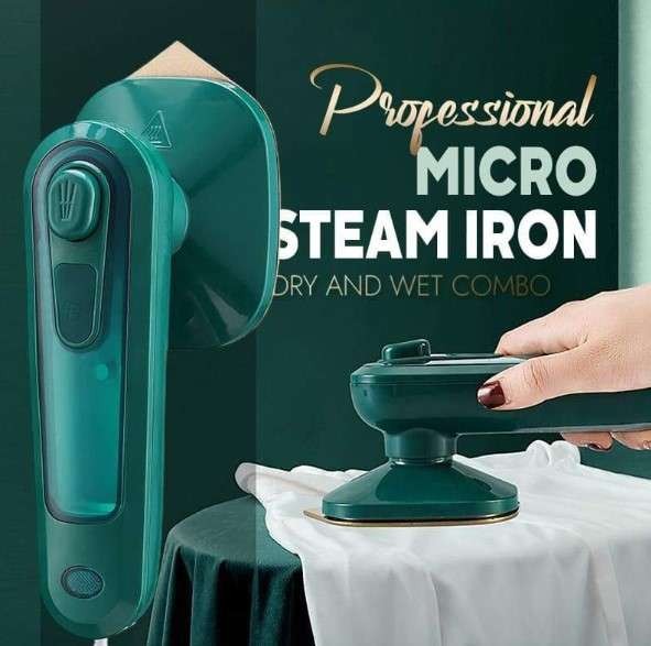 Professional Portable Wet & Dry Steam Iron - 360degree Rotation