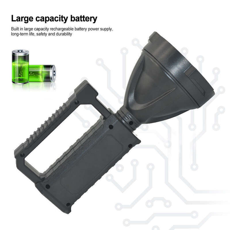 Multi-Functional 4 MODE Glare Pistol light With tripod - USB & Solar Charged