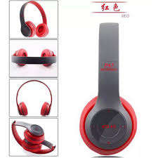Bluetooth Portable Wireless Headphones with Built in Mic and Memory Card slot